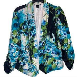 Ashley Stewart Floral Blazer